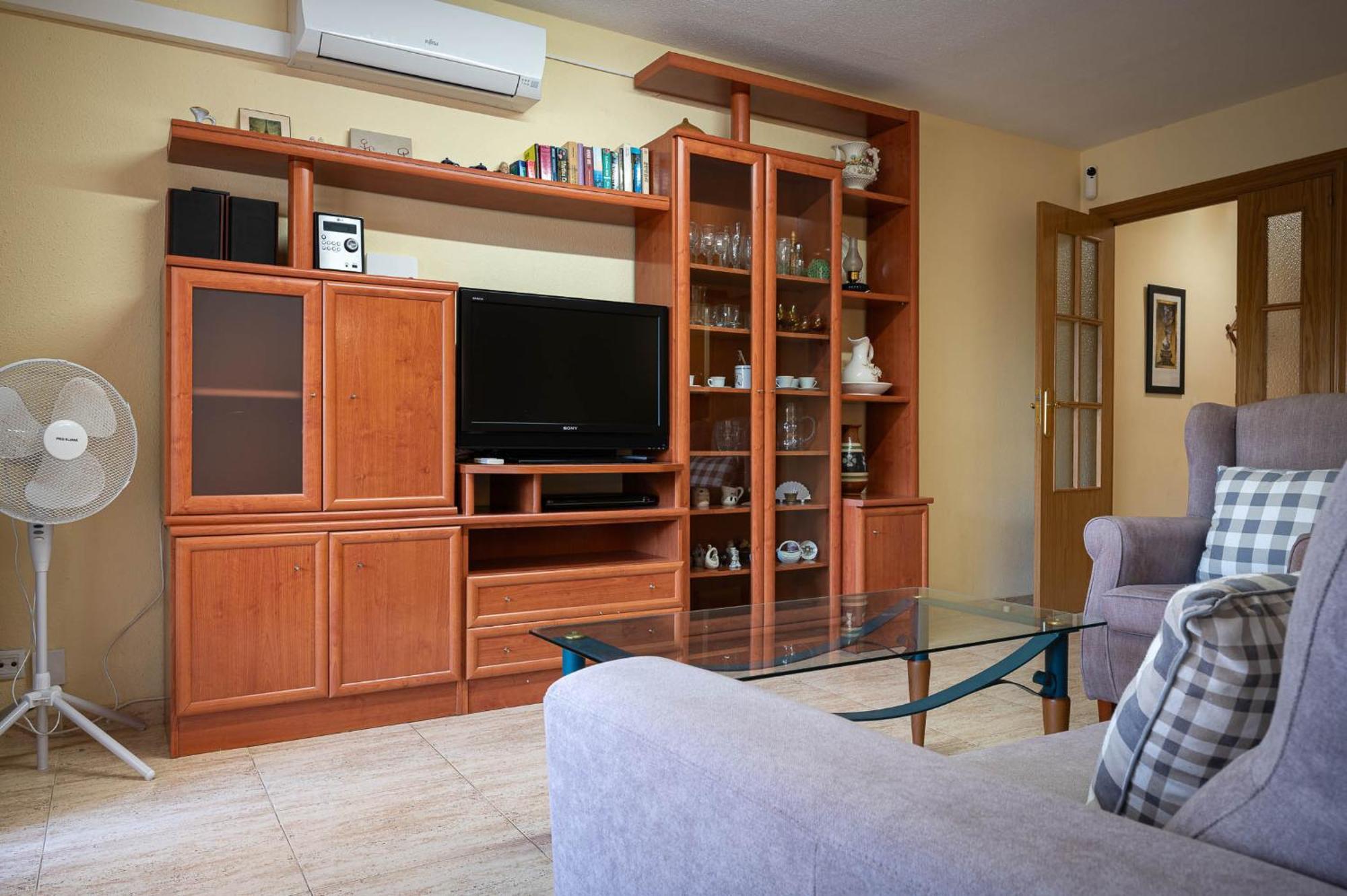 Apartament At044 Cerca De La Playa, Con Piscina Y Airco Torredembarra Zewnętrze zdjęcie